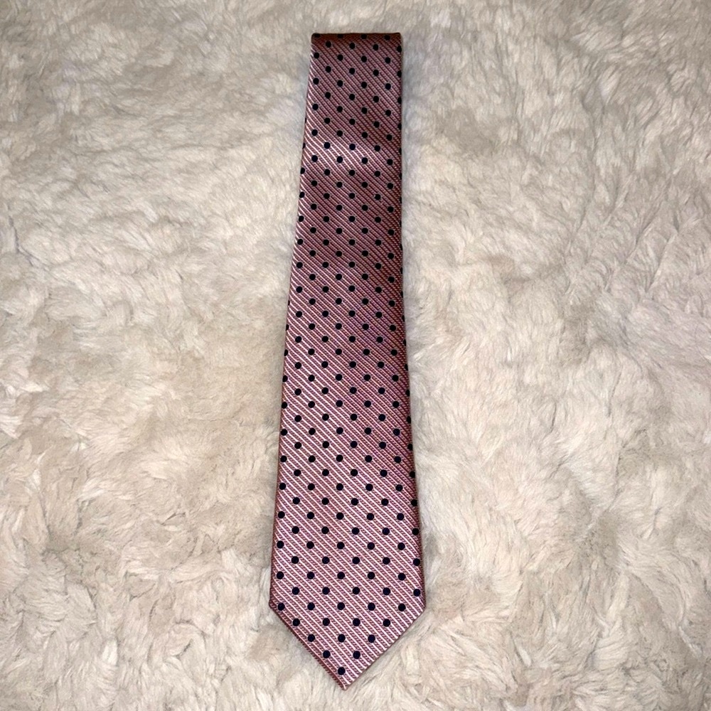 Zegna Men’s Polka Dot Tie